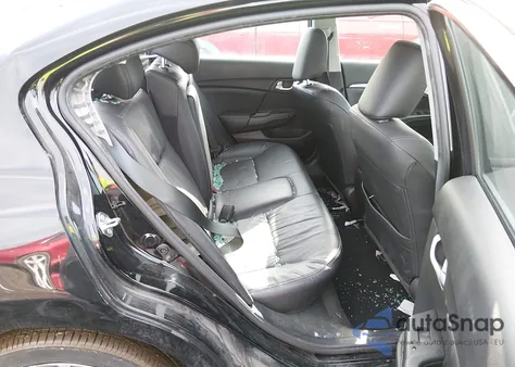 2015 Honda Civic Ex-L из США, поврежденный, VIN 2HGFB2F95FH539757